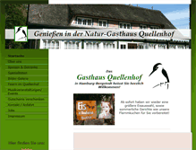 Tablet Screenshot of gasthaus-quellenhof-hh.de